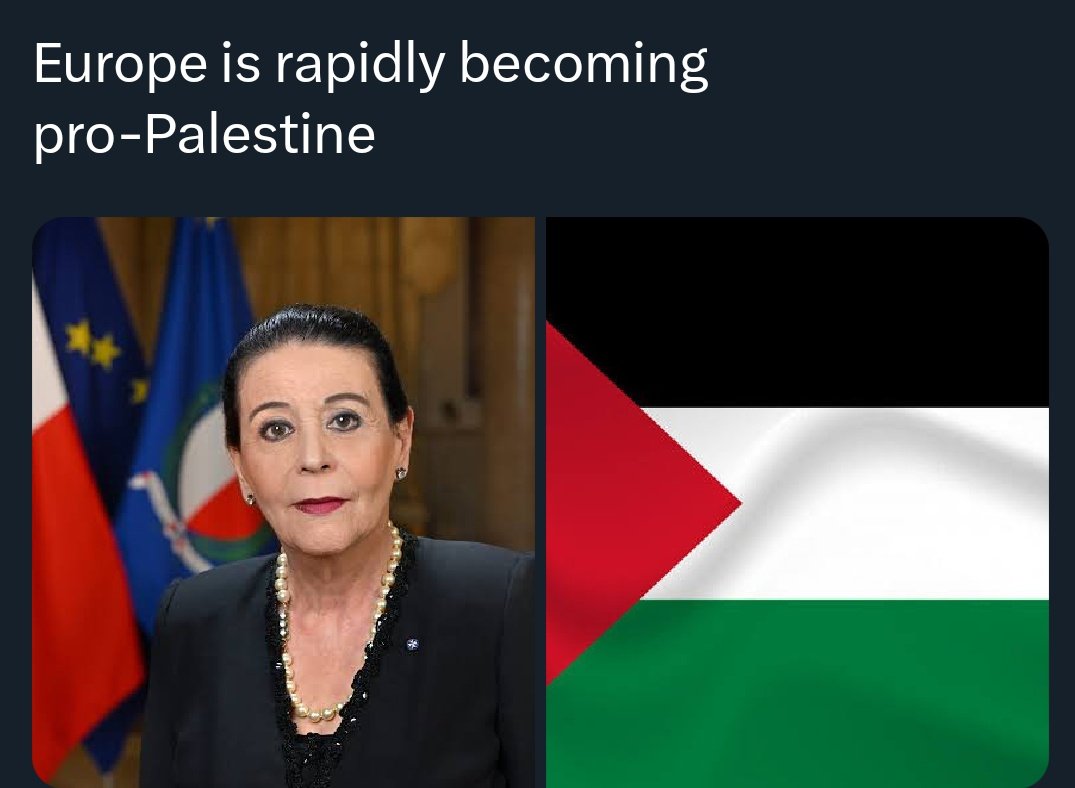Malta has decided to recognize Palestine as a state 👏