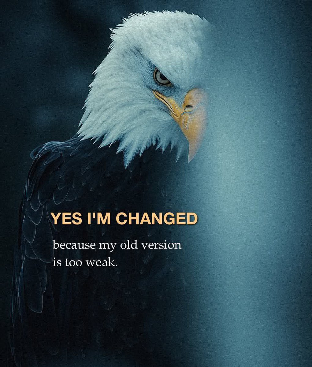 YES I’M CHANGED