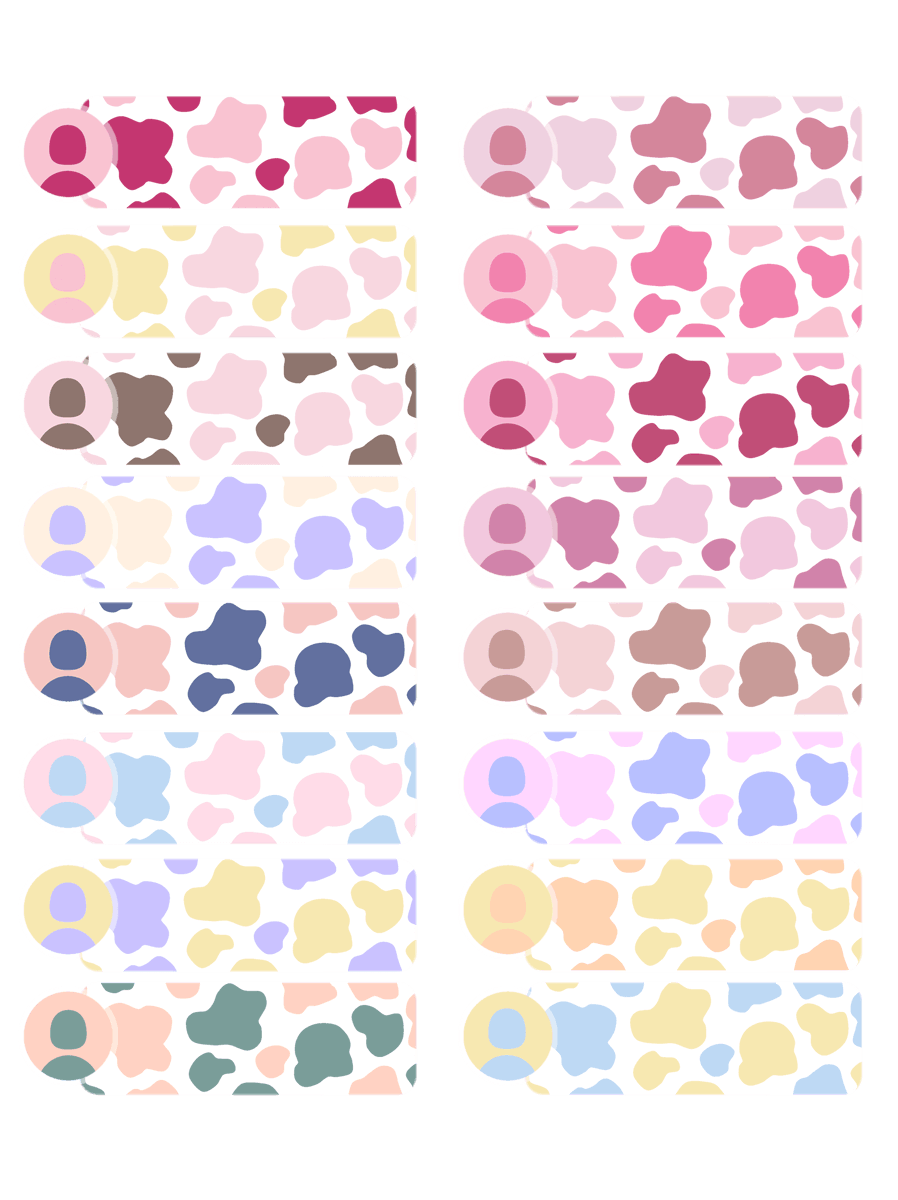 help repost? thank youu!

haloo, aku ada 16 pcs blind pick layout sapipi yg bisa kamu jemput dgn harga 2000 ajaa 🐄🌹 krn konsepnya mirip blind box, jd dptnya random dan cuma bisa milih nmr foldernyaa :3 info lainnya ada di bawahh <3

#zonauang