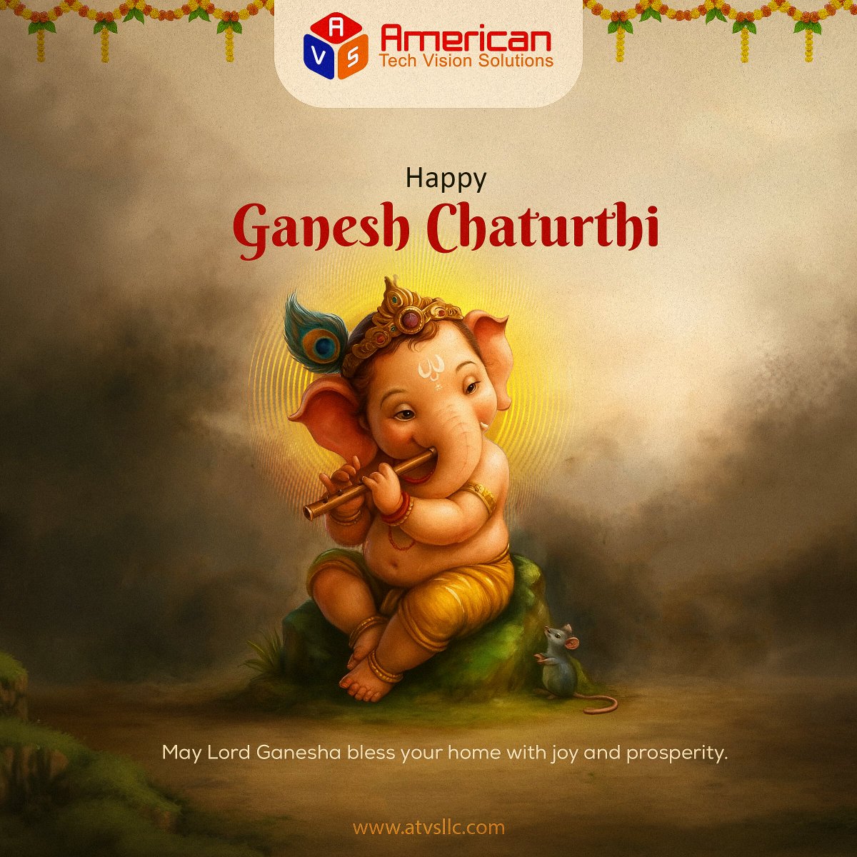 TechAtvs's tweet image. ✨ Wishing you all a blessed Vinayaka Chavithi! ✨
On this auspicious day, we celebrate Lord Ganesha – the remover of obstacles, the harbinger of wisdom, and the symbol of new beginnings.
🌺 Happy Vinayaka Chavithi! 🌺
atvsllc.com
