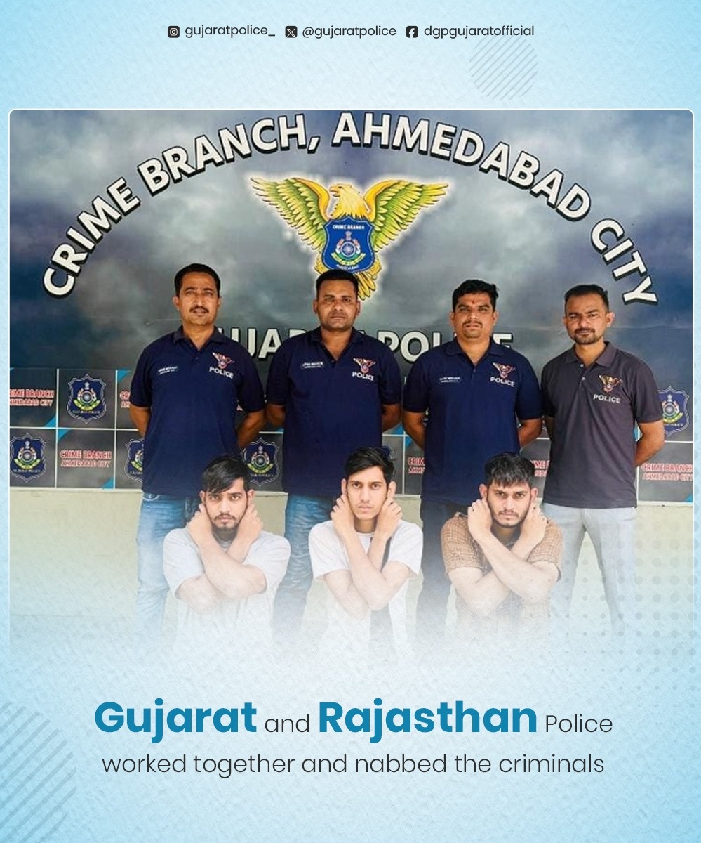 Gujarat Police tweet media