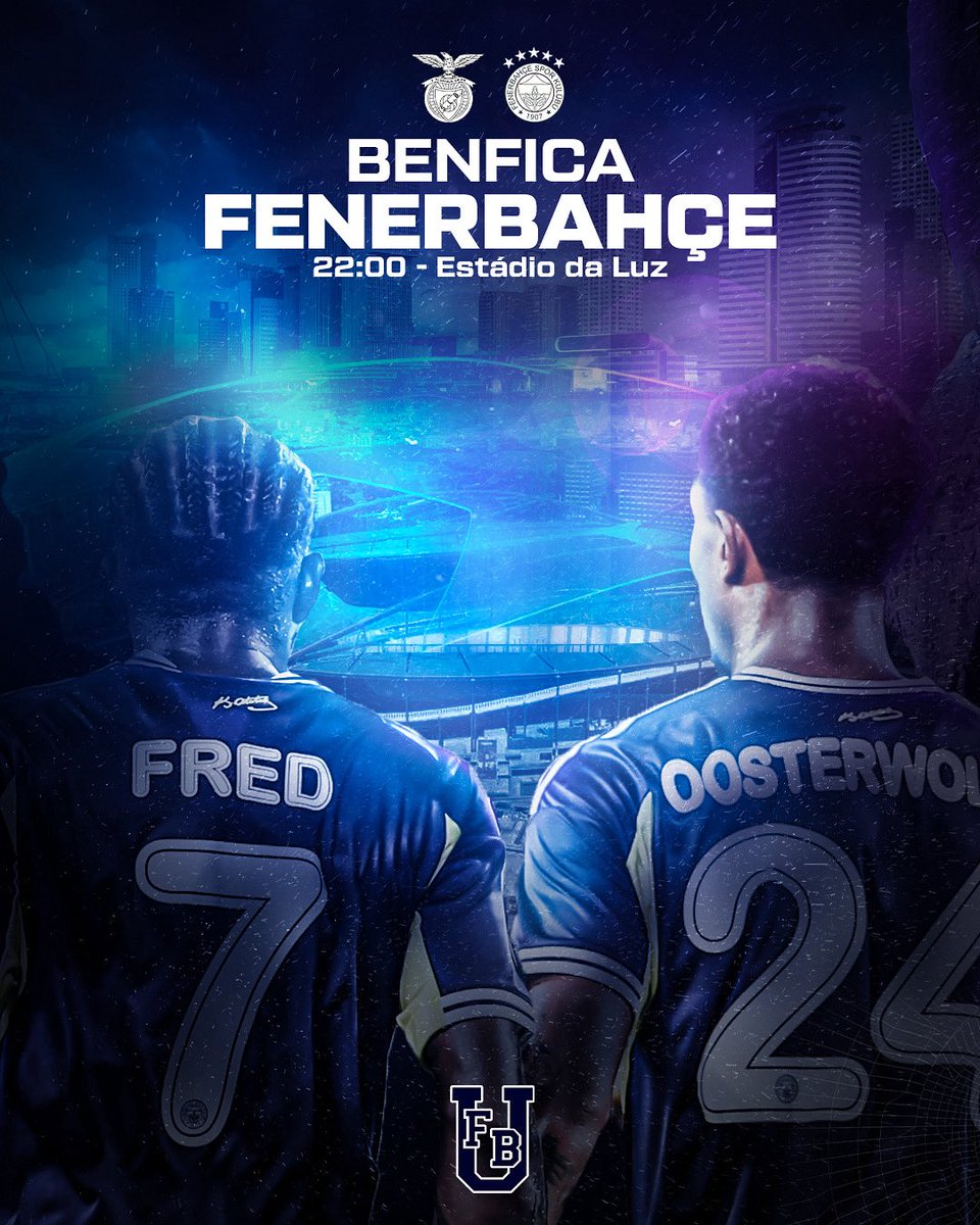 🏆 UEFA Şampiyonlar Ligi Play Off 2. Maç
⚽️ Benfica - Fenerbahçe
🏟 Estádio da Luz
🕤 22:00
#FenerinMaçıVar
#HedefŞampiyonlarLigi