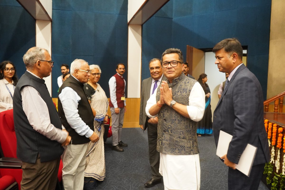 SSIFS_MEA's tweet photo. The Valedictory Ceremony marking the culmination of the 09 months Induction Training Program for 33 Officer Trainees of  2024 Batch of the Indian Foreign Service &amp; 02 distinguished Bhutanese diplomats was held on 26 August, 2025 at the historic C.B.Muthamma Hall of JNB,New Delhi https://t.co/A320Y3QmhO