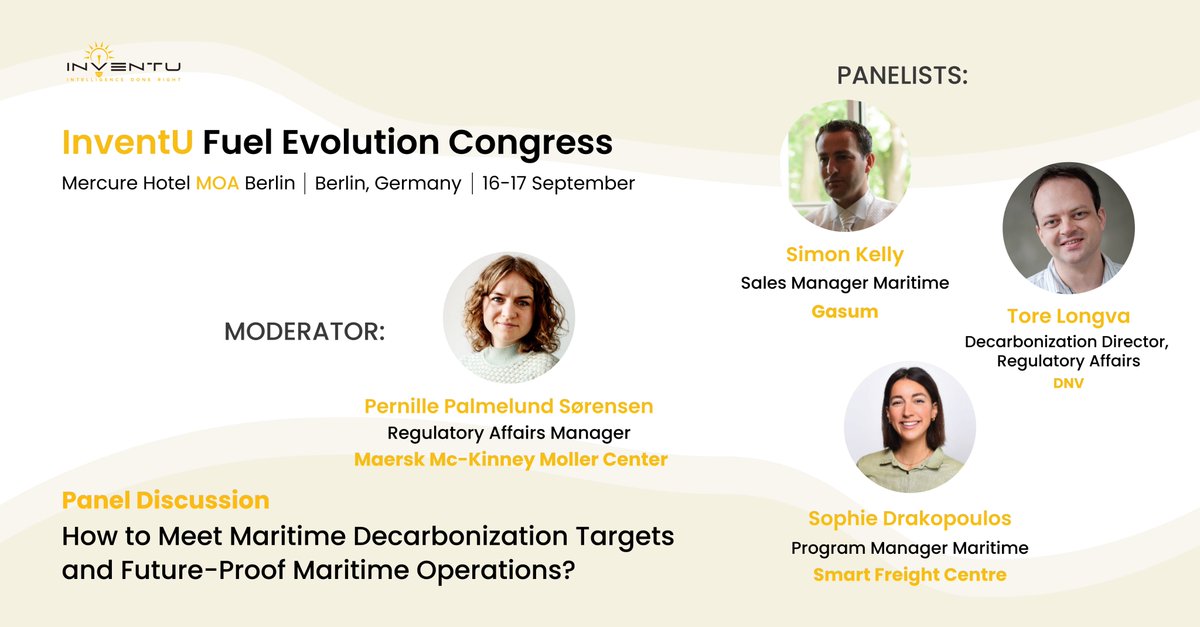 At the 4th Sustainable Maritime Fuels Forum (Berlin, 16–17 Sept 2025), experts discuss:
Emissions accounting
Book &amp; Claim
Pooling &amp; cost-sharing
Retrofits &amp; onboard carbon capture
🔗 Register: n9.cl/3fro1 #maritime #sustainablefuel