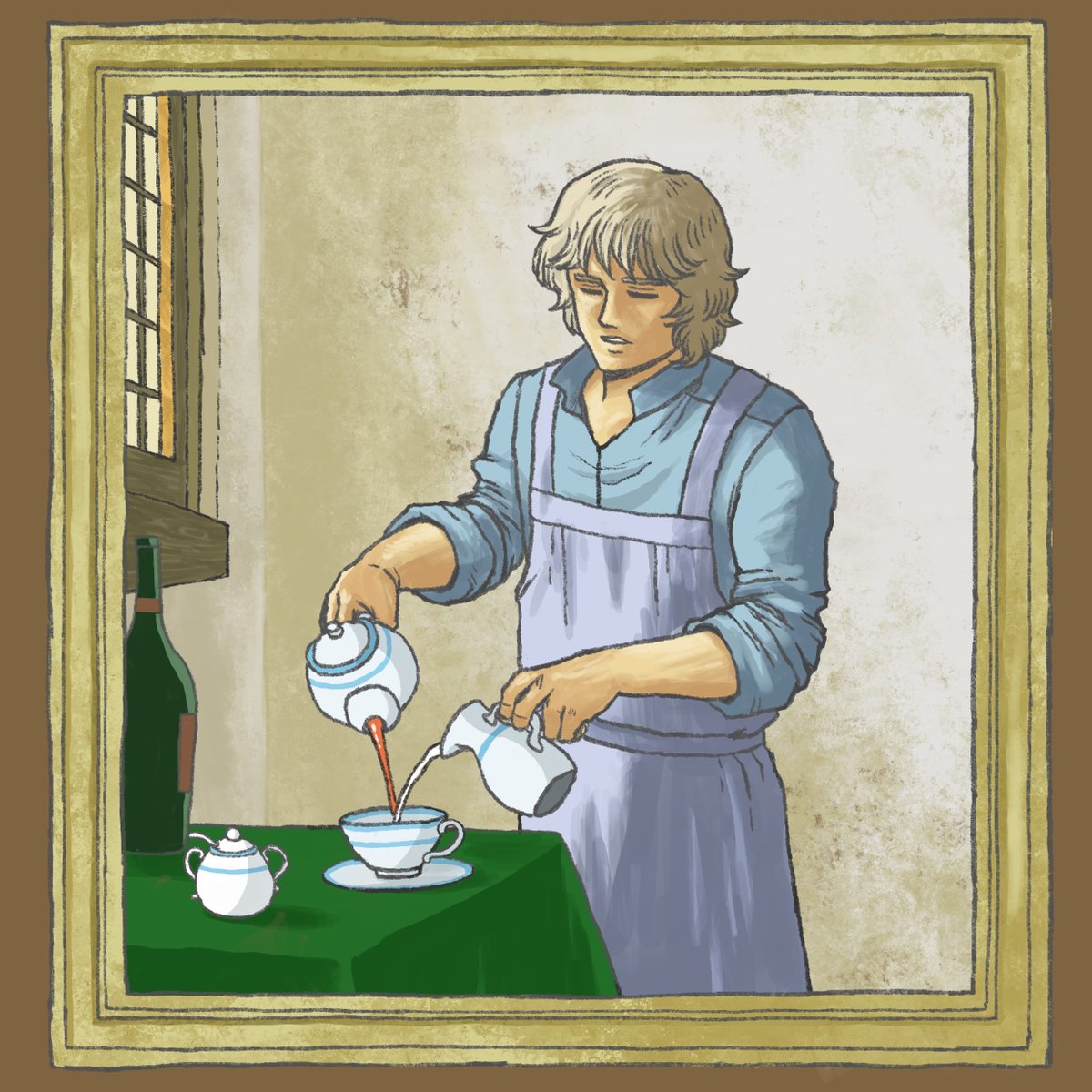 紅茶を注ぐ男
#銀英伝