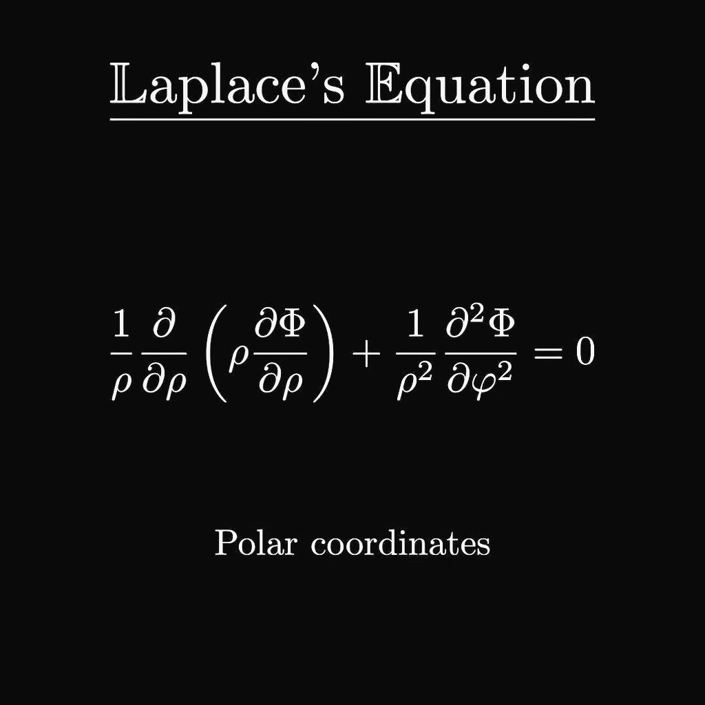 Laplace's Equation 
Polar Coordinates