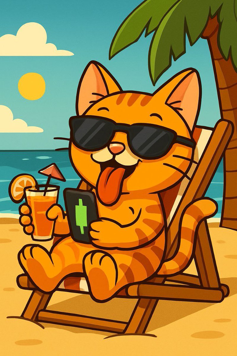 Longtonguekitty's tweet photo. Work hard, chill harder. 🏖️🍹😎

$LOTOKI https://t.co/JkNq8nDfpL