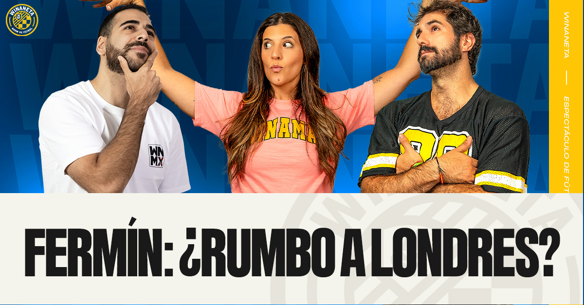 Winaneta (@winaneta) on Twitter photo 🇬🇧 ¿Fermín visitará Londres para quedarse?
🚨 EN DIRECTO ▶️ twitch.tv/winamaxdeportes
🗣️ <a href="/AngelCort8/">Ángel Cerdá</a> / <a href="/MartinaMozo/">MAR</a> / <a href="/josejosarria/">Josejo Sarría</a> 🇬🇧 ¿Fermín visitará Londres para quedarse?
🚨 EN DIRECTO ▶️ twitch.tv/winamaxdeportes
🗣️ <a href="/AngelCort8/">Ángel Cerdá</a> / <a href="/MartinaMozo/">MAR</a> / <a href="/josejosarria/">Josejo Sarría</a>