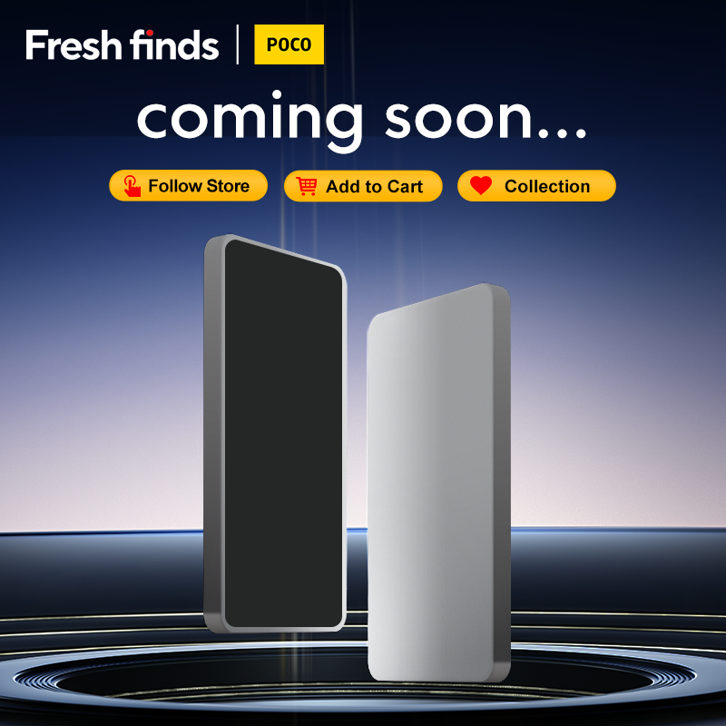 PocoPhoneStore's tweet photo. 🆕Premiere Sale of a new POCO phone is coming!
❤️Add to Cart &amp; Wishlist now!
🌐Global: https://t.co/UlbjCL8eJe
🇷🇺Russia: https://t.co/NXB951AEU7
#POCO #Xiaomi #AliExpress https://t.co/z5y1tlE3Lo