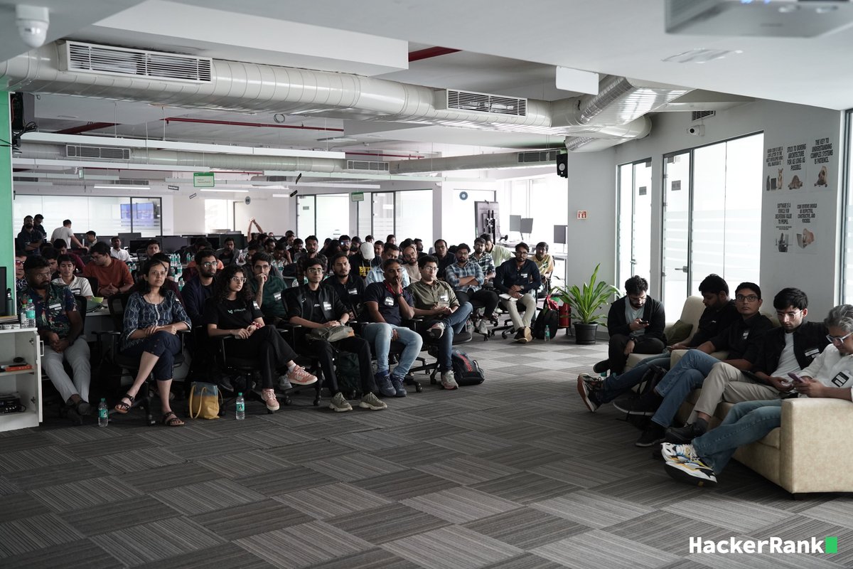 Attended HackerRank’s AI Circle meet-up

Had fun networking with folks from a mix of amazing startups hearing about the actual problems they're solving. Safe to say, Bangalore’s AI scene is on fire.

Loved the demo of Rube by <a href="/composio/"></a>  

#AICircle #HackerRankAICircle