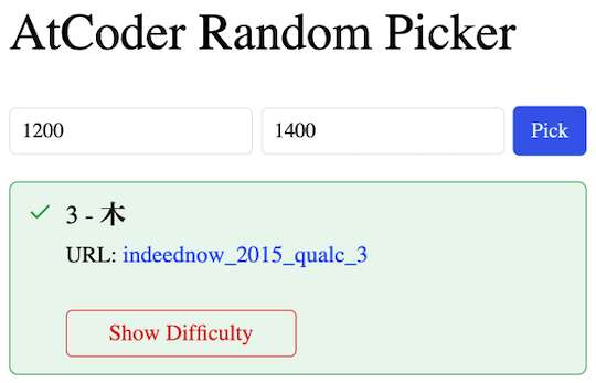 atcoderclans's tweet image. AtCoder非公式サービスのリンク集「AtCoderClans」を更新しました。
kato-hiro.github.io/AtCoderClans/
Web app
・AtCoder Random Picker
記事
・AHC051 解説、AHC052参加記
スクリプト
・AtCoder Graph Visualizer
動画
・当たり前だが証明が難しい素数の定理
色変記事
・茶: japaneseotakuさん
