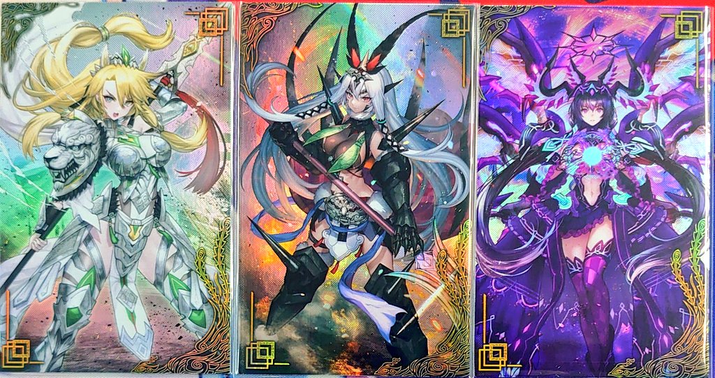 英傑大戦 絆武将のER馬姫、呂姫、EX魔天ルシファーが通販に入荷致し
