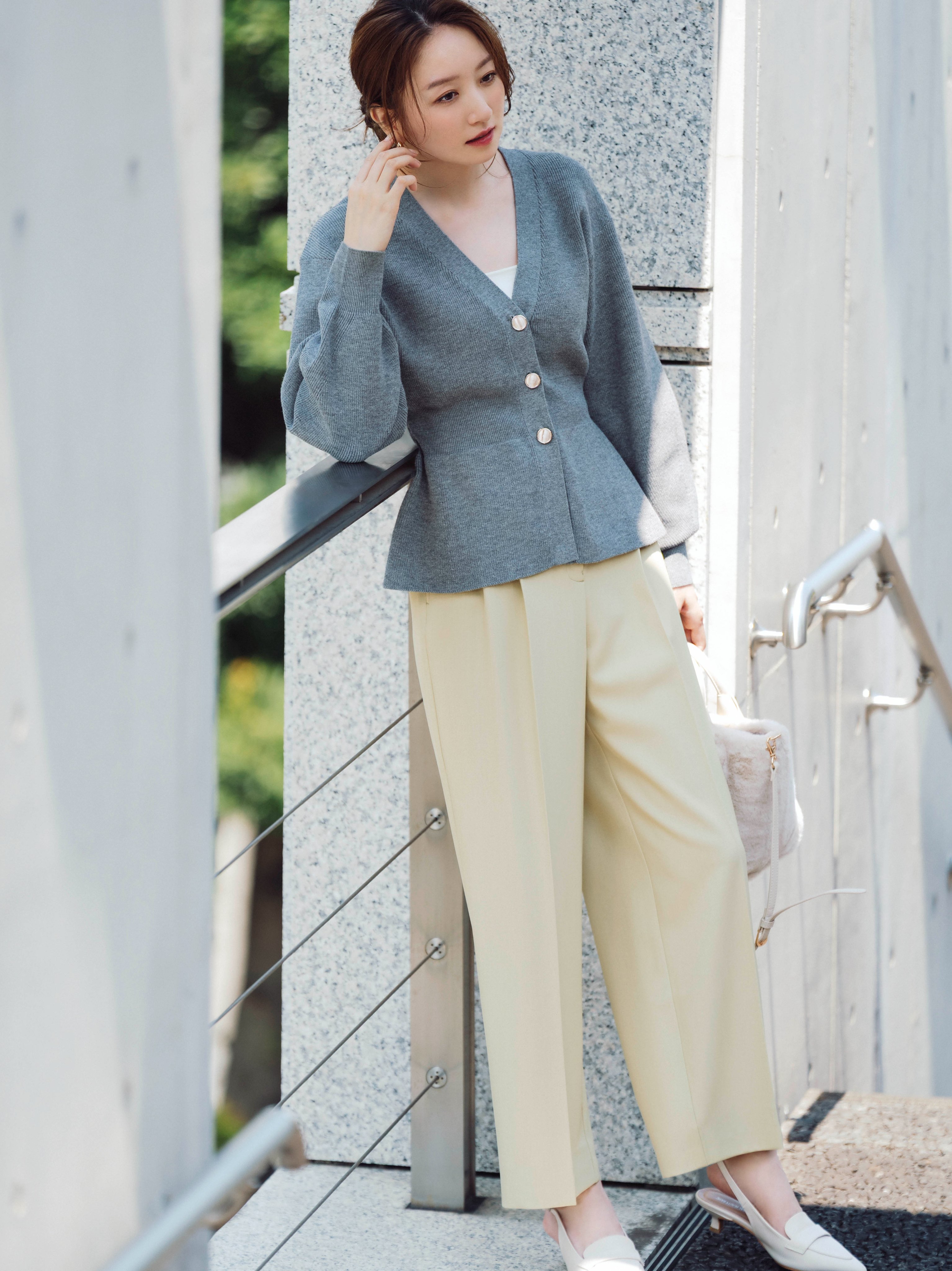 美品ナチュラルビューティーベーシック濃紺色　サイズS N.Natural Beauty Basic（エヌ ナチュラルビューティー