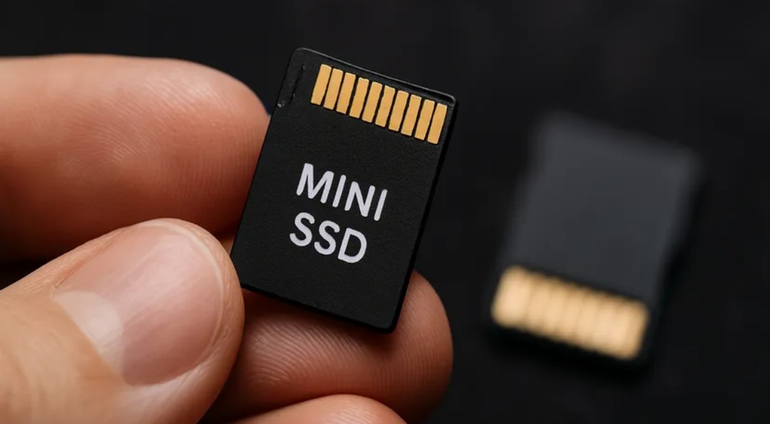 Un SSD de la taille d’une carte SIM 
Ultra-compact (15x17mm), ce Mini SSD chinois atteint 3400 Mo/s via PCIe 4x2. 3x plus rapide qu’une microSD
Déjà intégré dans des consoles portables, étanche (IP68), dispo en 512 Go à 2 To
📲 L’avenir du stockage est mini… mais ultra-puissant.