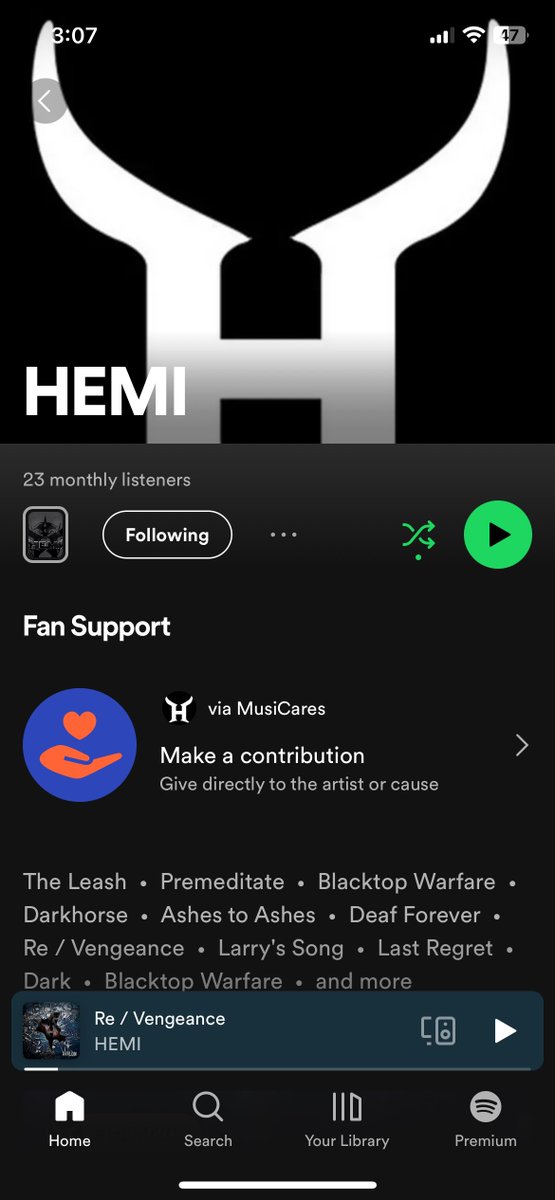 Meant to post this earlier but that’s pretty cool! Love to see <a href="/FOZZYROCK/">FOZZY</a> fans checking us out too!

Also our lead singer <a href="/trentzuberi/">Trent Zuberi</a> is a huge <a href="/IAmJericho/">Chris Jericho</a> fan so we know he’s marking out over this!

Check us out yall! NEW SINGLE coming in October!

open.spotify.com/artist/6B12AuT…