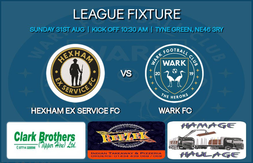 Away to the newly named Ex Service this Sunday! 🔵⚪️