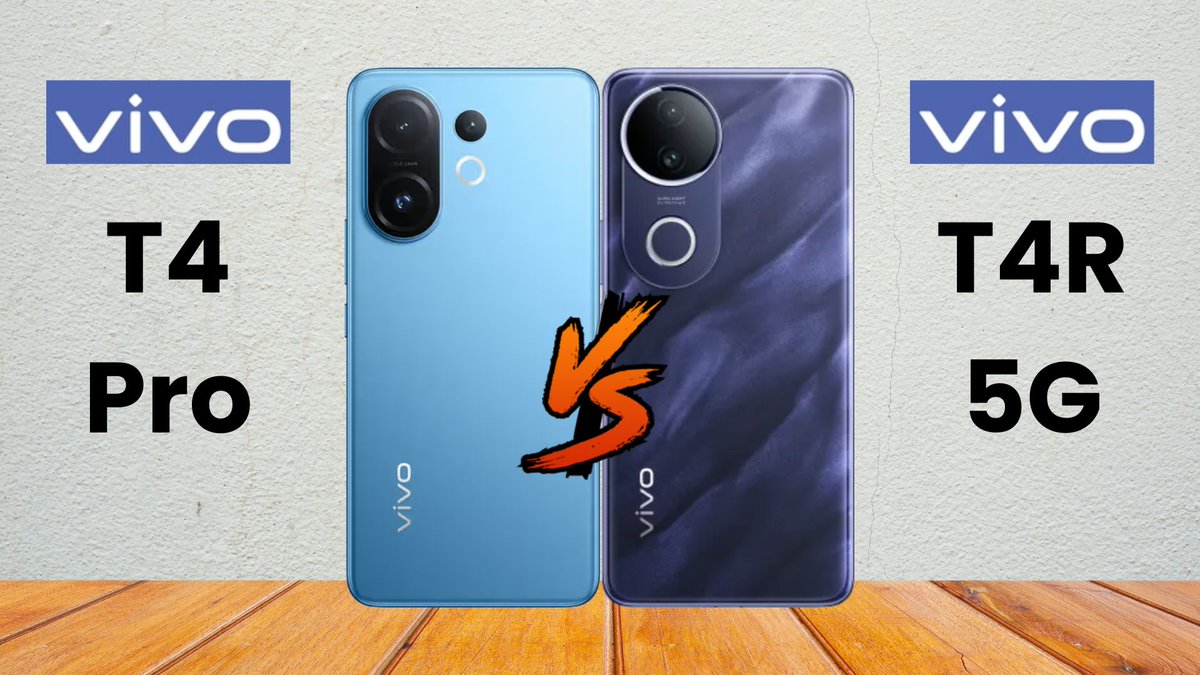 cellfoneclash's tweet photo. Vivo T4 Pro 5G Vs Vivo T4R 5G - Full Comparison 2025
Watch full video here 👉 https://t.co/bLuv53mMZc

#vivoT4Pro #vivot4r #comparison https://t.co/TkC9x9RWhm