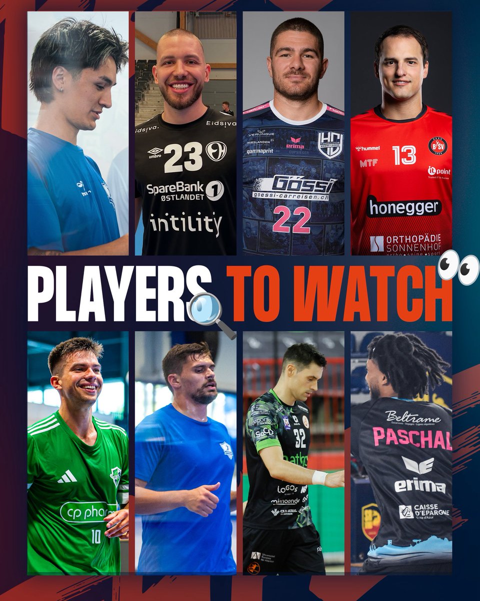 Which one is missing here? 🧐 #ehfel #elm #handball