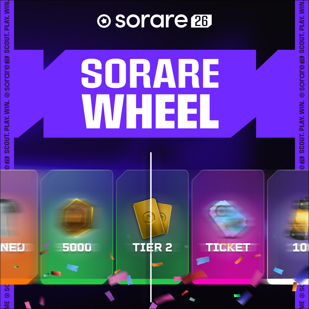 She’s been gone since yesterday, but it already feels like a week... 🥲

You've spun the Sorare Wheel more than 4 million times in just 26 days 😱

She deserves a rest... before coming back stronger? 👀