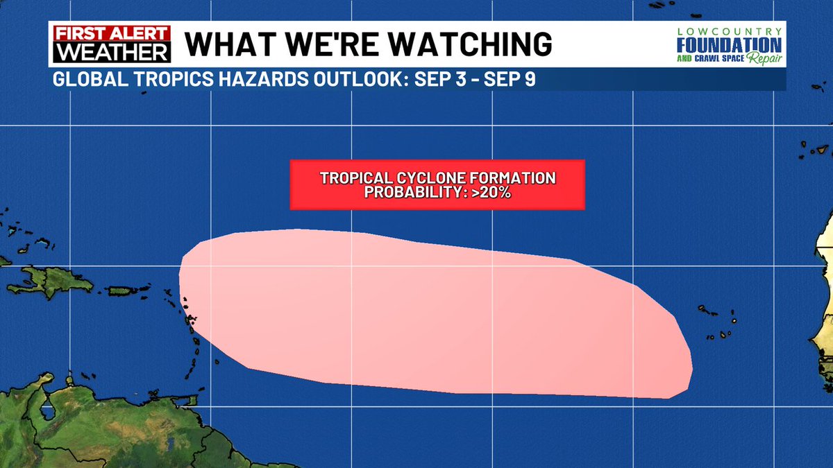 Andrew Gorton WTOC (@andrewgortonwx) on Twitter photo The tropics are quiet for now, but we will be monitoring the main development region during the first week of September! The tropics are quiet for now, but we will be monitoring the main development region during the first week of September!