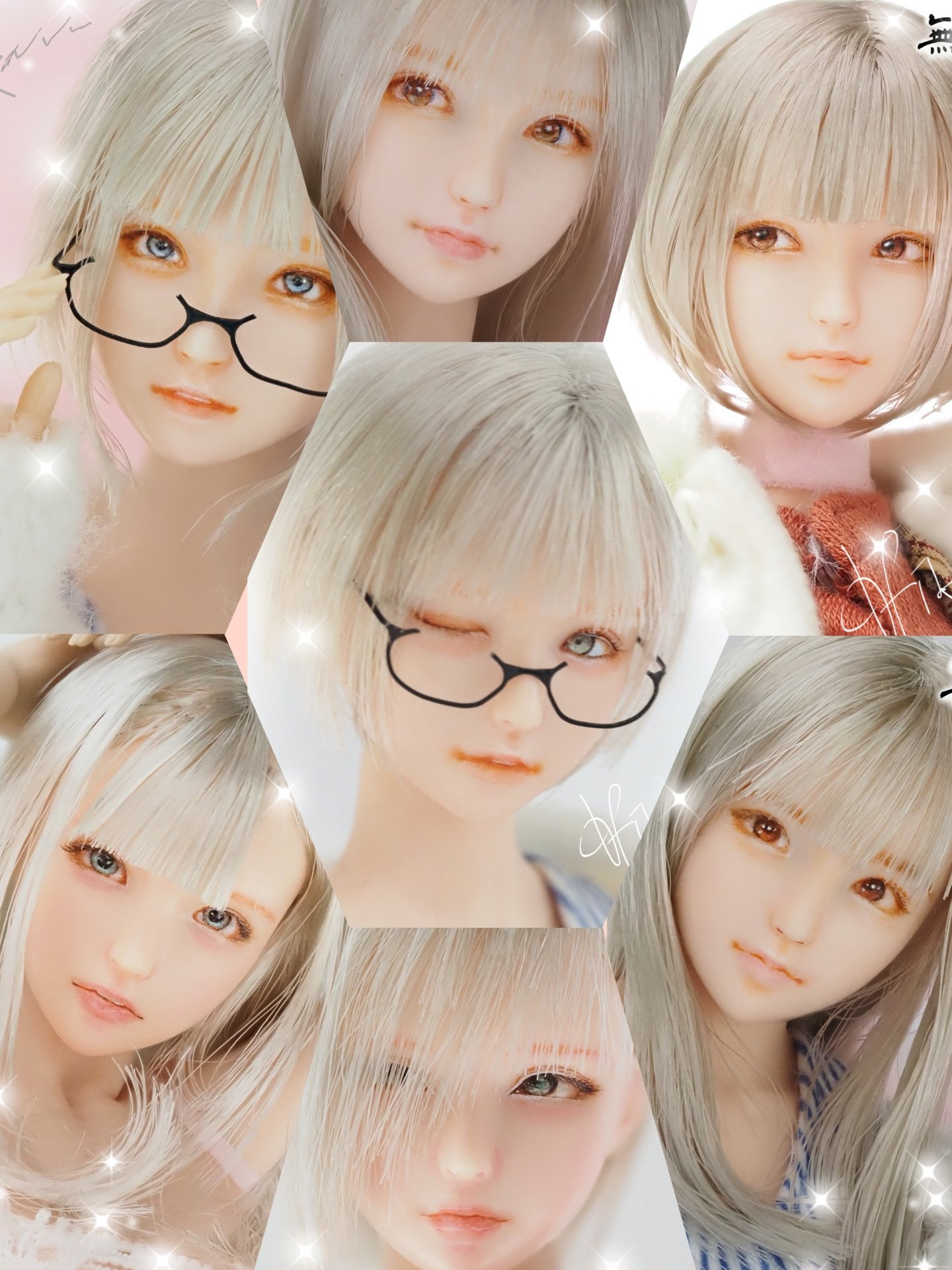 PROJECTDELTA SALOME ヘッド＋アイ＋ボディ 無限妻】作家 doll artist on X: 