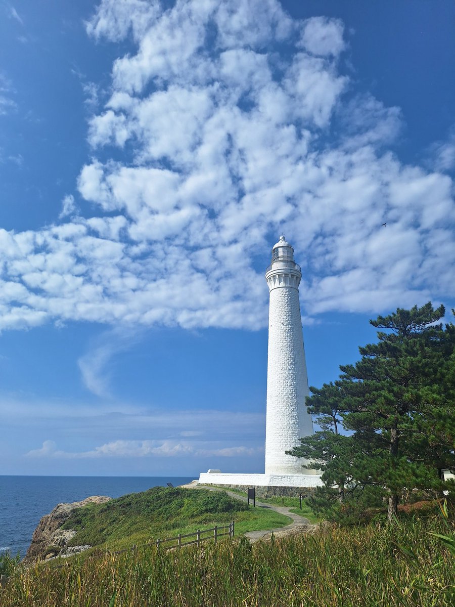 出雲日御碕灯台１
日本一高い灯台なんだって