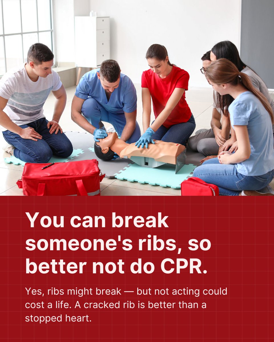 rescuefed's tweet image. Timely CPR can double or triple survival chances during cardiac arrest! 🚑

The Rescue Federation® is spreading CPR Awareness to ensure everyone knows this life-saving skill. 

Be a lifesaver.💓

#CPRAwareness #SaveLives #LearnCPR #EmergencyCare #TheRescueFederation