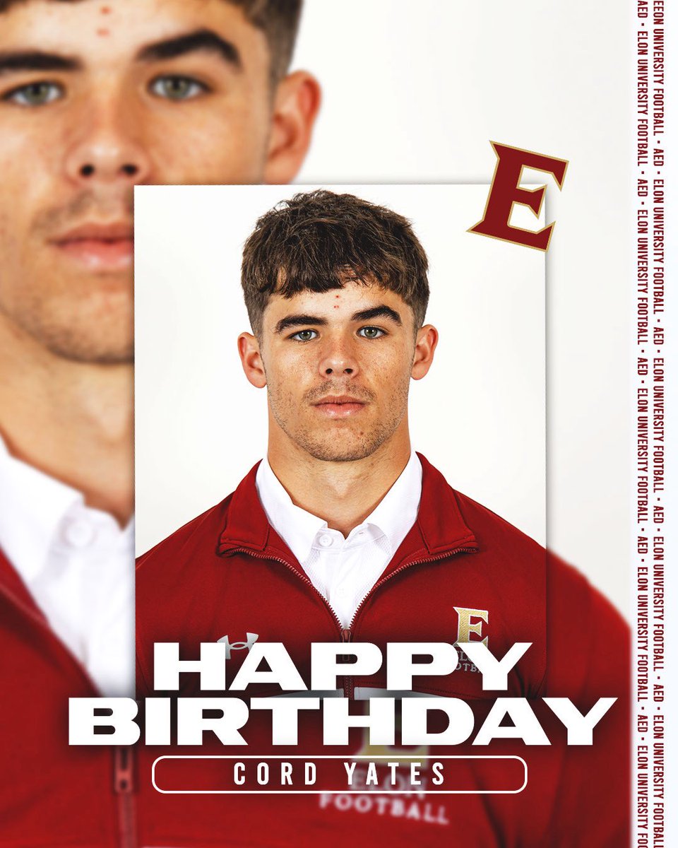 ElonFootball's tweet image. Wishing our guy @CordYates a Happy Birthday today!🎉

#PhoenixRising | #AED