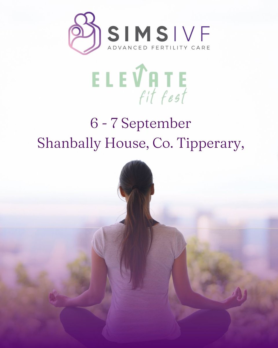 We’re thrilled to announce that Sims IVF will be part of Elevate Fit Fest this September, and we can’t wait to see you there! 💜
You’ll find our team set up in the Marketplace ready to welcome you, answer your questions, and chat about all things fertility.  
#SimsIVF
