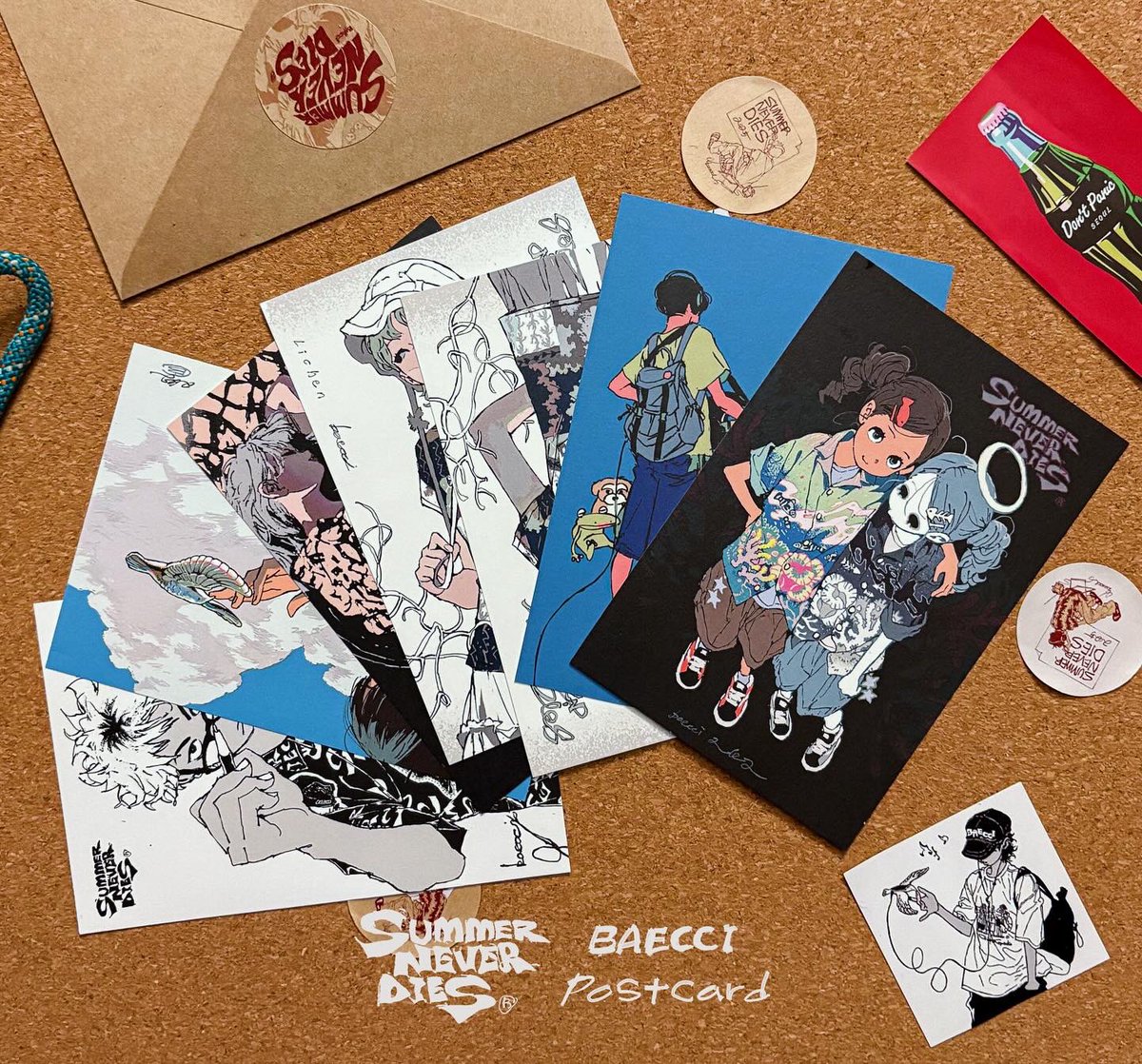 🔥🌴온라인 판매🌴🔥

서일페에서 선보였던 [SUMMER NEVER DIES] 굿즈 온라인 판매가 시작되었습니다!

엽서
naver.me/GIG3VTrR 
스티커
naver.me/52cR6yhW
캔뱃지
naver.me/5ixTKt1G
포스터
naver.me/5173VjDI