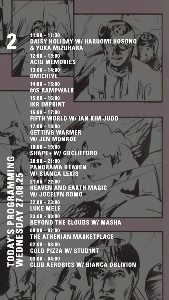 NTSlive's tweet image. today on nts.live/2
@listen22this @SHAPEplatform @theeroamer @stud1nt @biancaoblivion