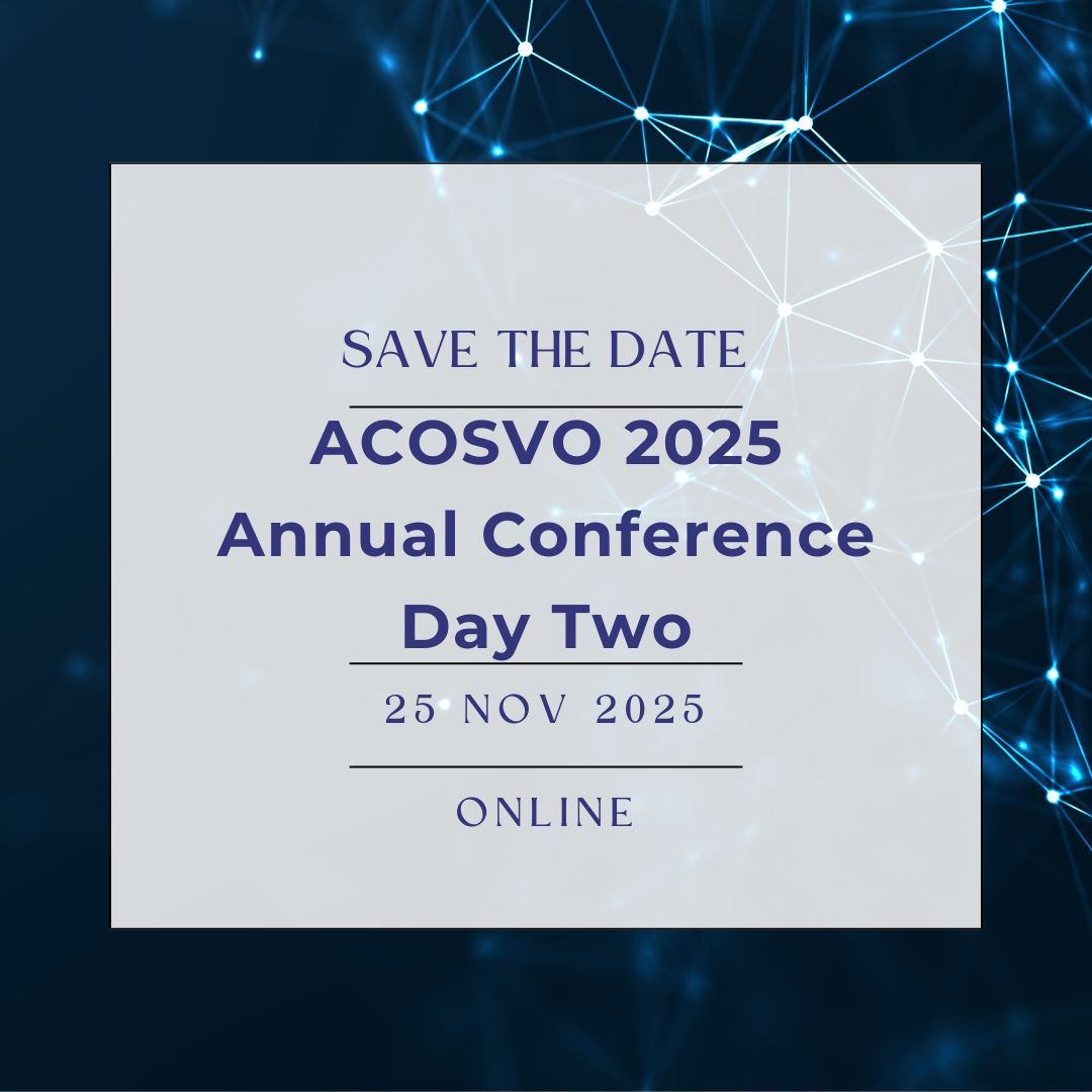 ACOSVO's tweet image. 📢 What could be better than a one day conference... a TWO day conference! This year ACOSVO&apos;s Annual Conference will run across two days; the 19th of November and the 25th of November. Day 1 will take place at the VOCO Glasgow Hotel and Day 2 will be online. Save the dates!