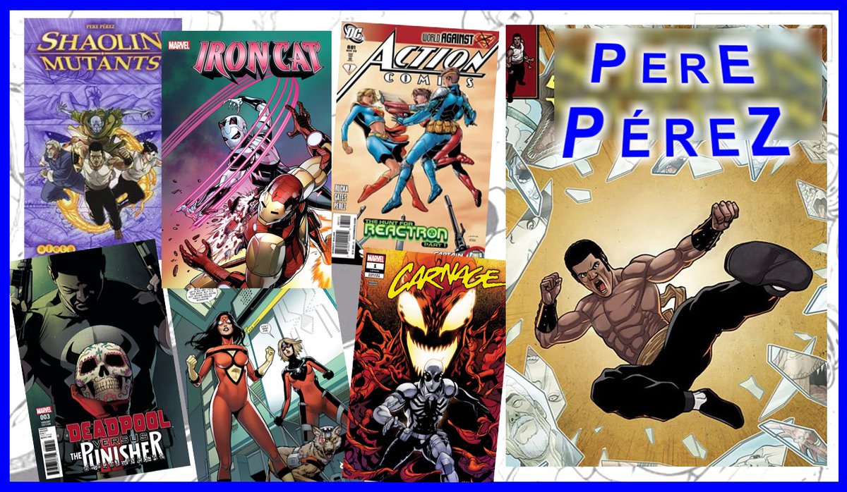 Habitual de las Jornadas, regresa como autor invitado PERE PÉREZ para contarnos los trabajos en los USA, muchos y variados, que ha hecho desde su última visita a Avilés. ¡Siempre es bueno tener en casa a uno de los nuestros!