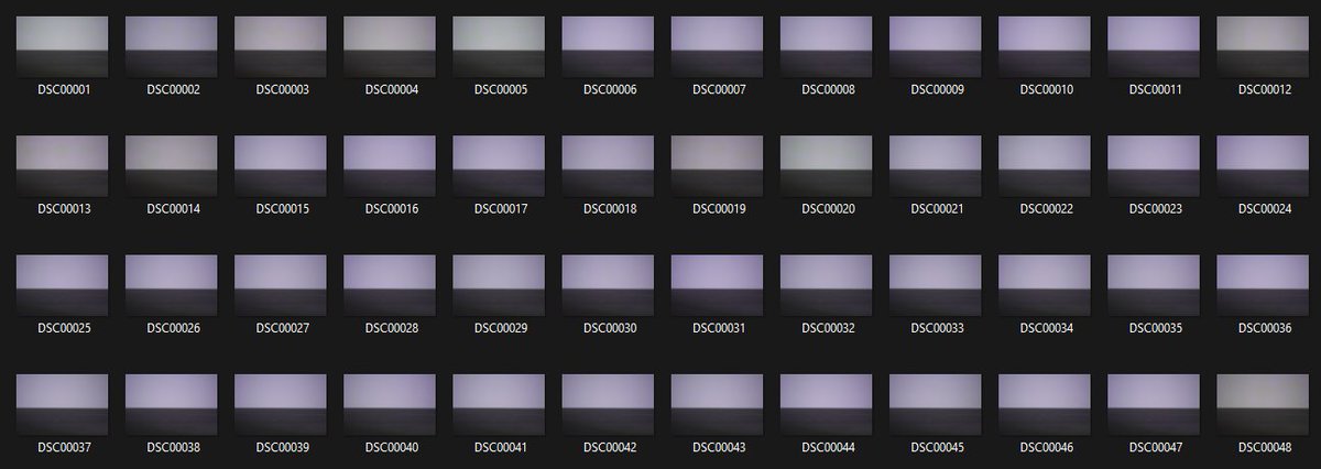 and_coder's tweet image. While buying a lot of LED stuff from a factory that supposed to be a single manufacturing batch there are still quite a few spectral discrepancies here and there. Most likely messed up at the packing stage or something. You can see a few that clearly have different temperature.