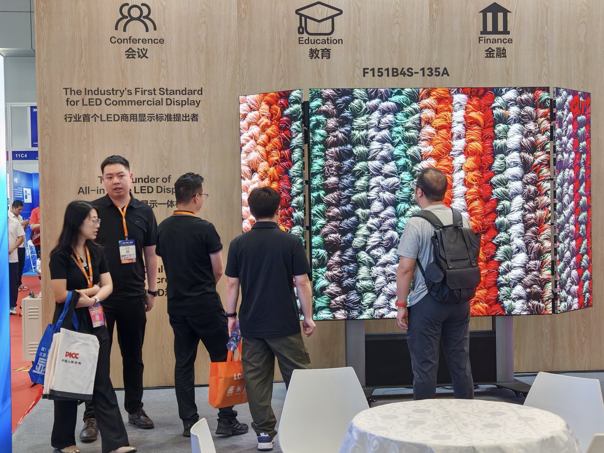 LedClt's tweet image. 🔥 The wait is over! 🔥2025 ISVE First day! 

We invite you to explore, engage, and experience the creativity that awaits. Meet our team at our booth 11C28

Let&apos;s connect and explore how we can create value together. 🌐✨

#CLT #CLTLED #2025ISVE #shenzhen #exhibition