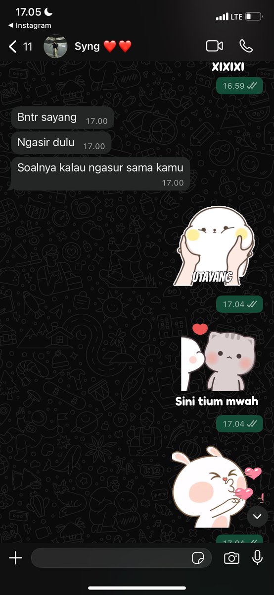 Aw aw menggoda sekali pacar akohhh 🥰
