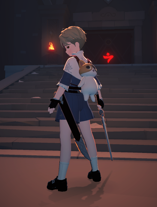 아니 패치봉제가방이랑 시선처리까지 똑같아서 웃김