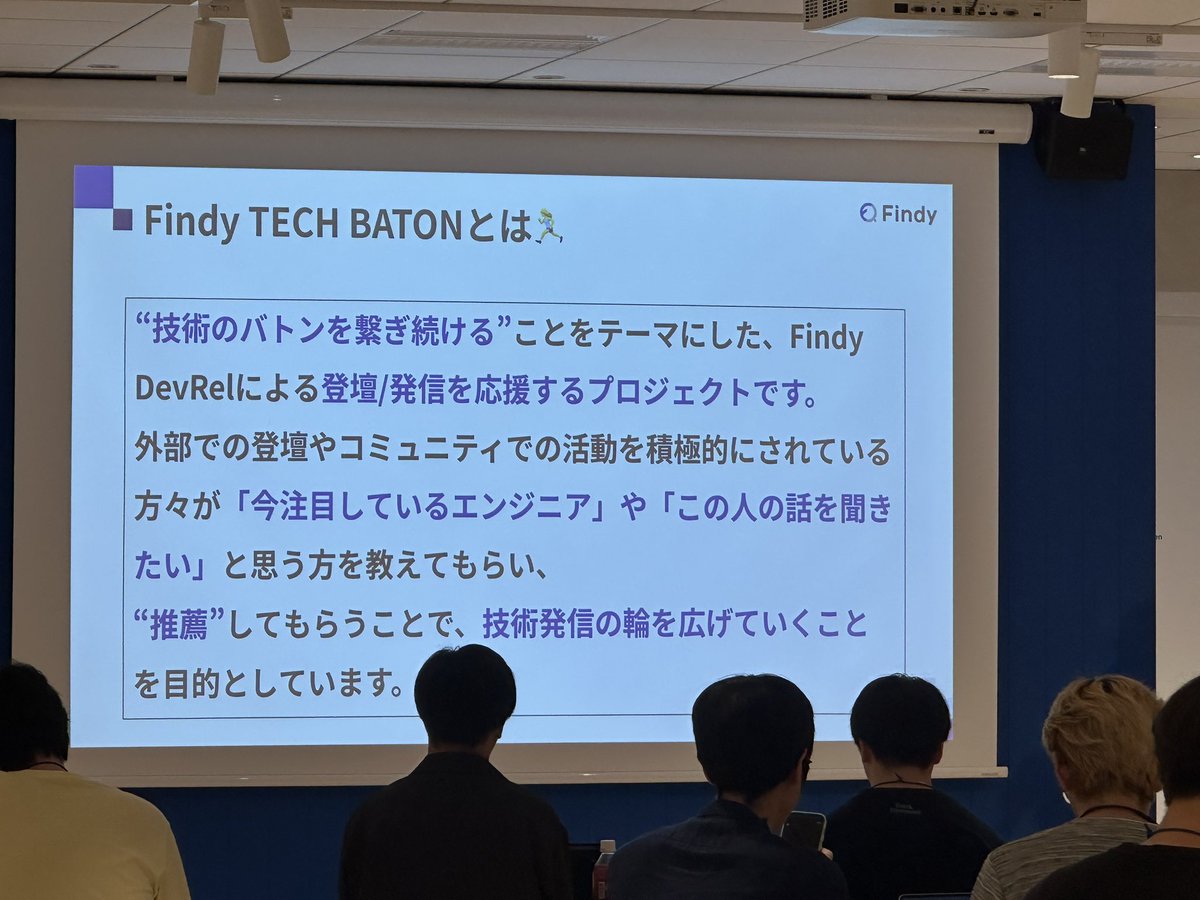 OnigiriMa_shi's tweet photo. TECH BATON第二弾始まりました!
登壇、発信を応援するプロジェクトです〜
今日は昼のNext.jsオンラインイベントとの連動企画!
https://t.co/YaYs7ortsB
#nextjs_findy #TECHBATON https://t.co/gE7sDsSdJl