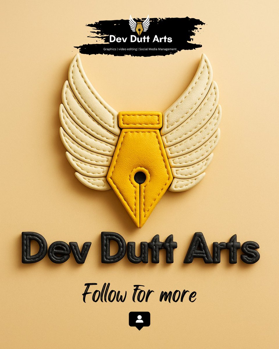 devduttarts's tweet photo. Transform Your Brand Identity with Luxury Leather-Style Logos ✨

📩 Dev Dutt Arts – Graphics Design | Social Media Management | Video Editing

#LeatherLogo #3DLogoDesign #BrandIdentity #LuxuryLogo #BusinessBranding #DevDuttArts #LogoDesign #SocialMediaBranding #CustomLogos https://t.co/NBZHCR9wWK