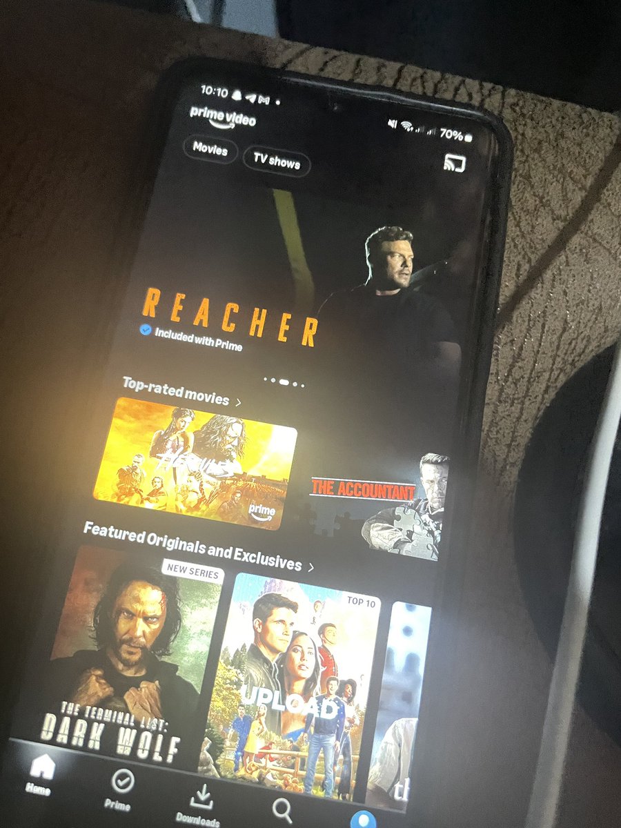 Khalyfa7_'s tweet image. Amazon prime done ✅ 

Kindly open this tweet like and retweet. I’ll select 5 people for each account. Tank you ❤️