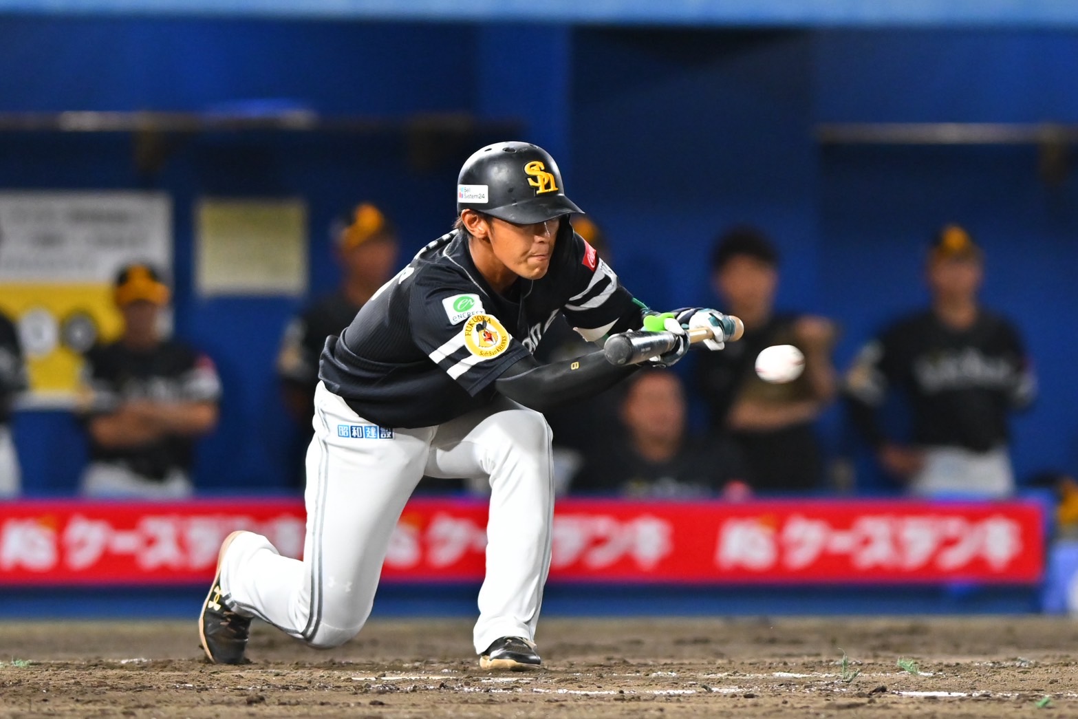 今宮健太 ソフトバンク・今宮健太 決めた399犠打 「100本塁打&400犠打