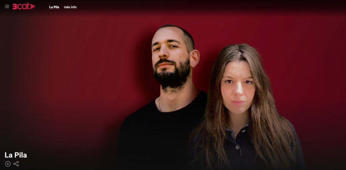 És imprescindible que a la ràdio pública hi hagi espais per parlar de literatura.

A partir d'aquest setembre, l'<a href="/andreagenovart_/">Andrea Genovart</a> i un servidor presentarem 'La pila' a iCat. Un programa setmanal sobre llibres i al voltant dels llibres.

Serem molt feliços si ens acompanyeu📚❤️