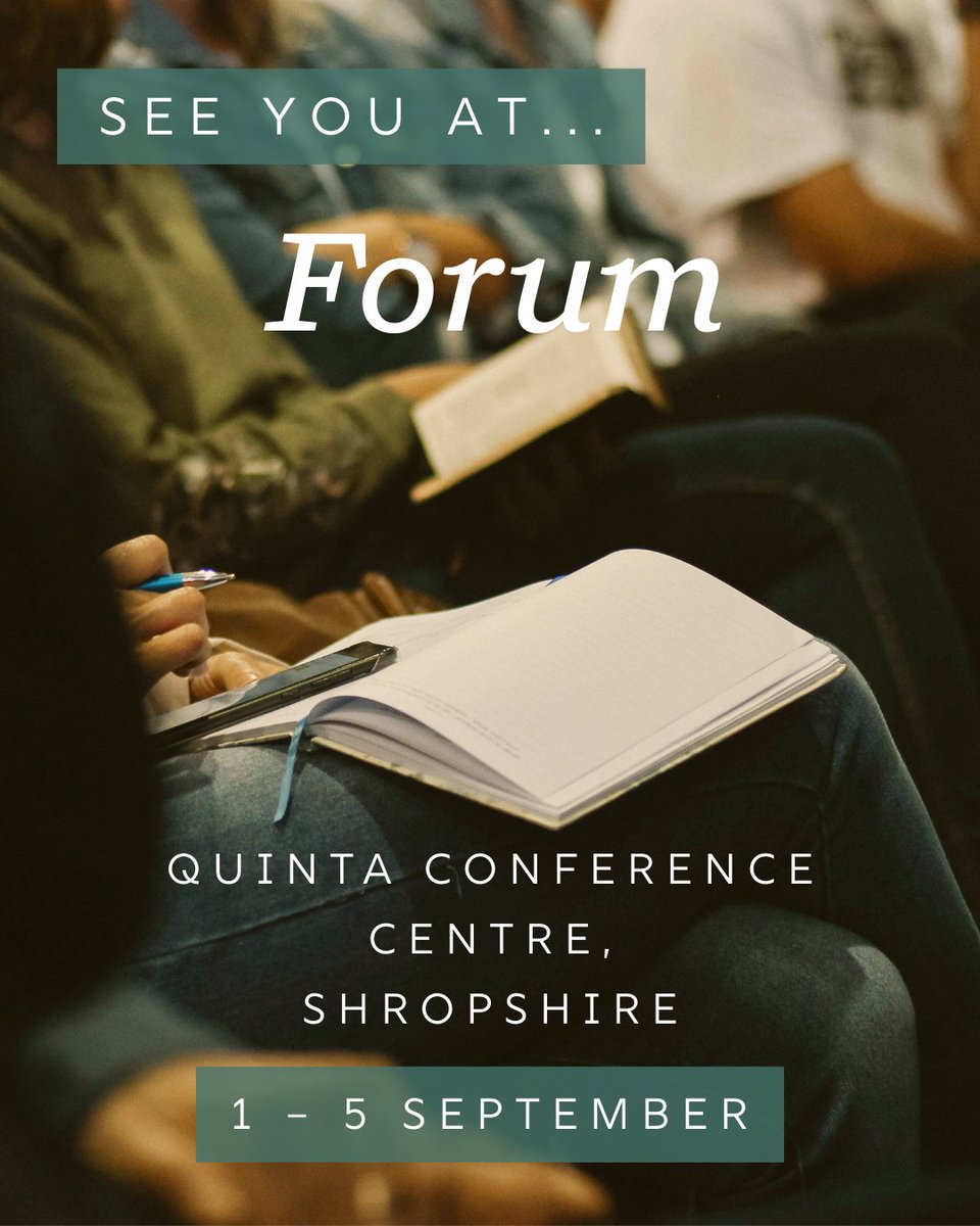 AWMontheweb's tweet image. Forum 2025 is here! 🙌

Join CU leaders from across the UK for a week of Bible teaching, praise, and training. Be equipped and inspired to hit the ground running in September for a new year of mission. 🎒📚

We’ll be there and would love to meet you!

👉 uccf.org.uk/forum