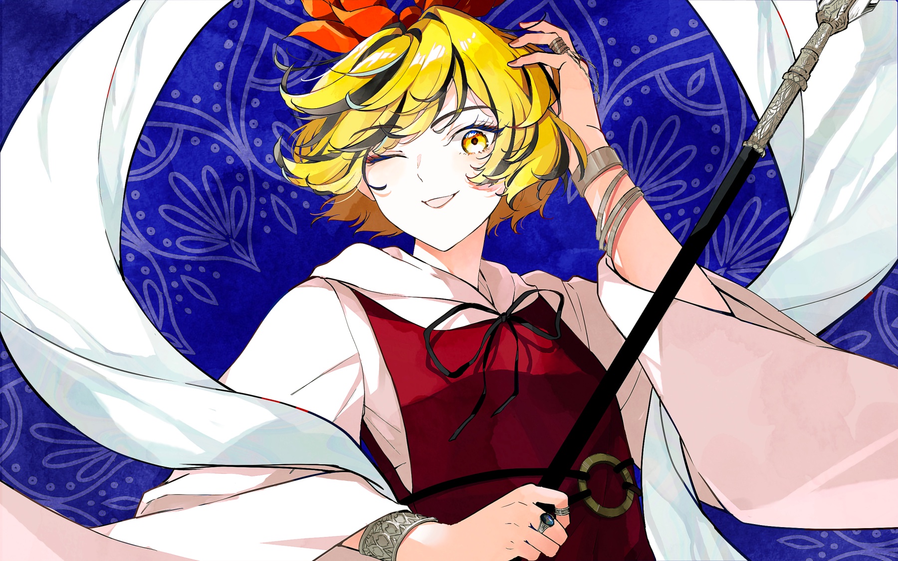 専用 手描きイラスト 仙喜 ナチュラルに距離が近い立花先輩と喜八郎🌷 腐ではなくただただ