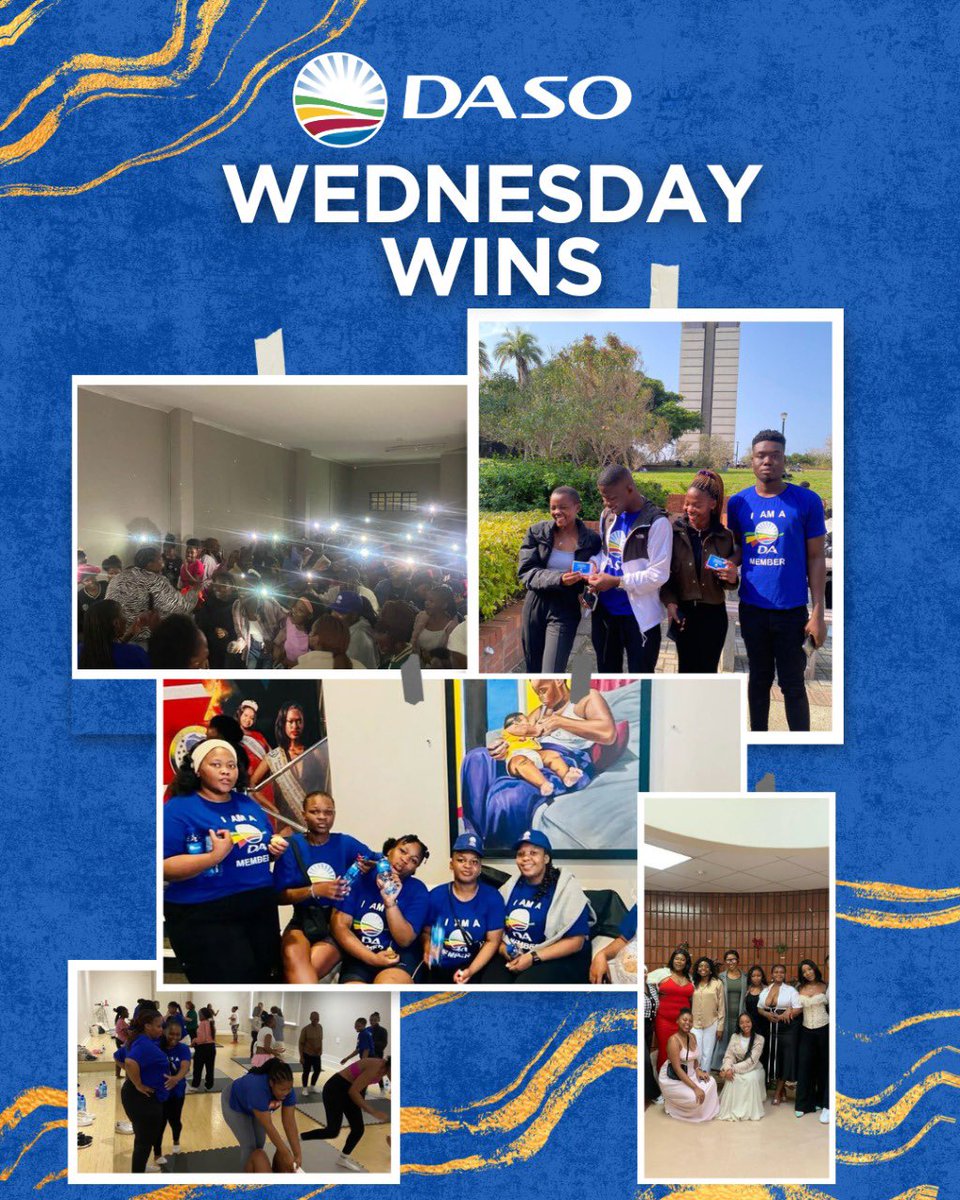 our_daso's tweet photo. A huge #WednesdayWins to DASO NMU! 🏆 From empowering events to a self-defence class, you've made #WomenMonth impactful. Well done! ✨ #DASO #Empowerment https://t.co/QghO5iFJze