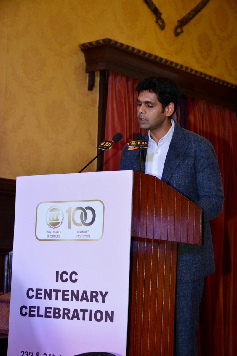 Abhyuday Jindal (@abhyudayjindal) on Twitter photo It was an impactful weekend in Kashmir at the <a href="/ICC_Chamber/">Indian Chamber of Commerce</a> Centenary Retreat. I had the privilege of welcoming Dr. Jitendra Singh, Hon’ble Union Minister, GoI, whose vision for J&K’s economic progress is truly inspiring.
Our discussions focused on strengthening It was an impactful weekend in Kashmir at the <a href="/ICC_Chamber/">Indian Chamber of Commerce</a> Centenary Retreat. I had the privilege of welcoming Dr. Jitendra Singh, Hon’ble Union Minister, GoI, whose vision for J&K’s economic progress is truly inspiring.
Our discussions focused on strengthening
