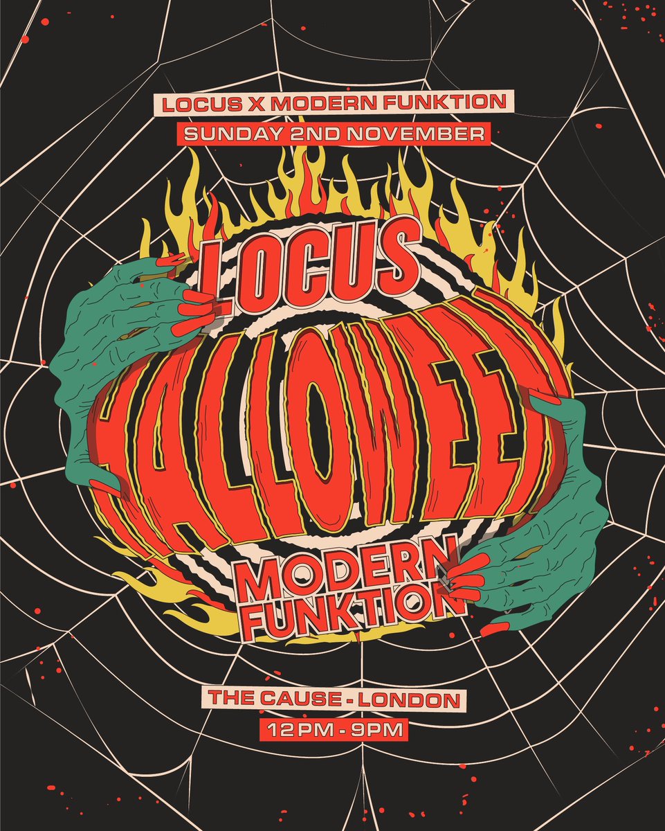 🕸️ LOCUS x MODERN FUNKTION HALLOWEEN 🕸️

Dare to enter… LOCUS and Modern Funktion unite for the first time in London with a haunting 4-room takeover of The Cause.

✍️ Pre-sale tickets on sale - Wednesday 3rd September at 11AM. Sign up - link in bio.