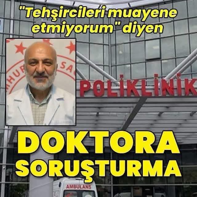 Annesinin babasının vermediği edep ve terbiyeyi doktor vermiş 👏👏👏
#DOKTORUMUZUN YANINDAYIZ!
Hastaneye mayo tarzında kıyafetle gelen bir hastayı teşhircilik yapması sebebiyle bakmayı reddeden göz doktoru hakkında soruşturma açılmasını kınıyoruz...