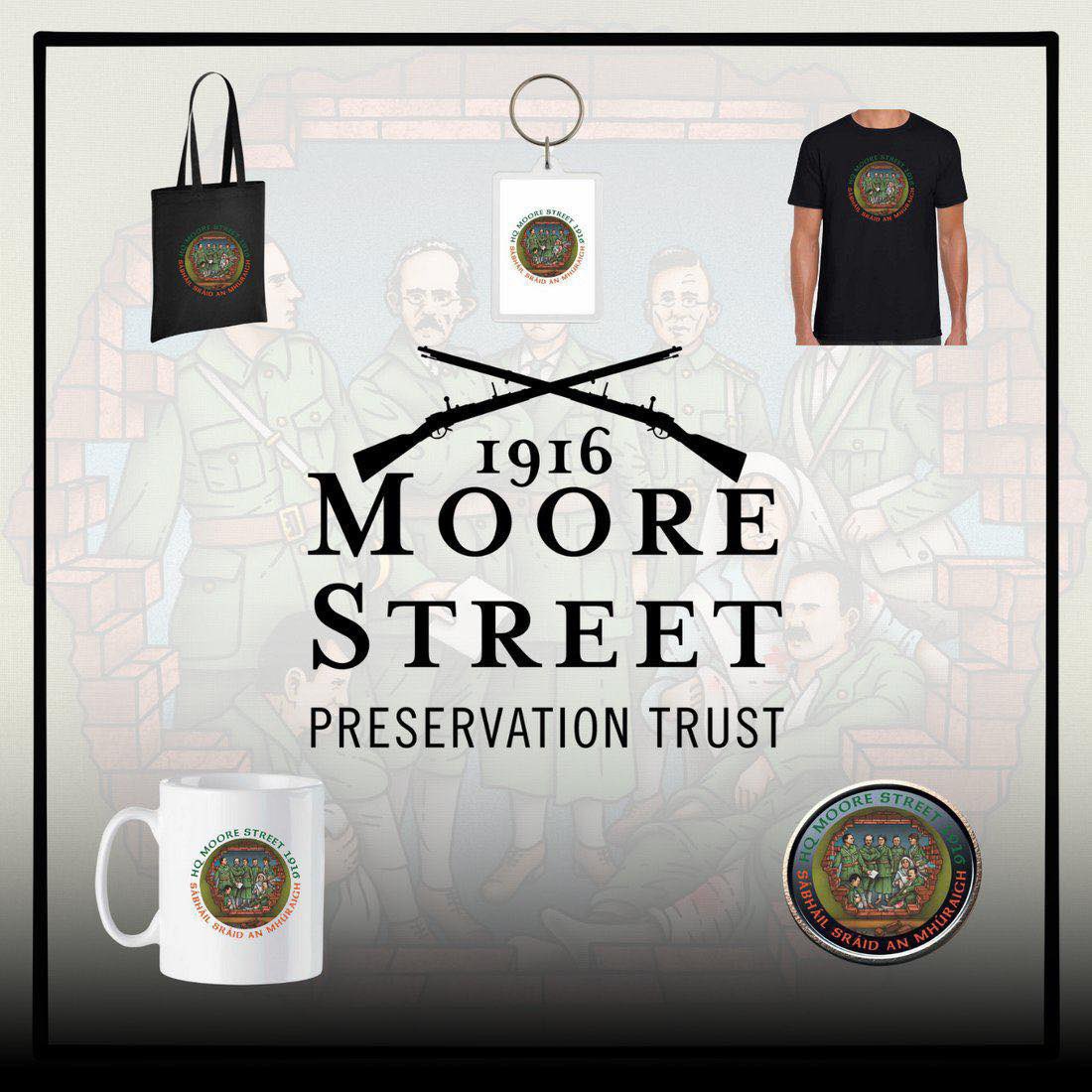 Support the #SaveMooreStreet campaign! 

Grab your exclusive Moore Street merchandise in our online shop. 

Get yours now 👉 msptshop.myshopify.com

All profits will go to the campaign to save this historic 1916 battlefield site.

Remember our history. Support our campaign