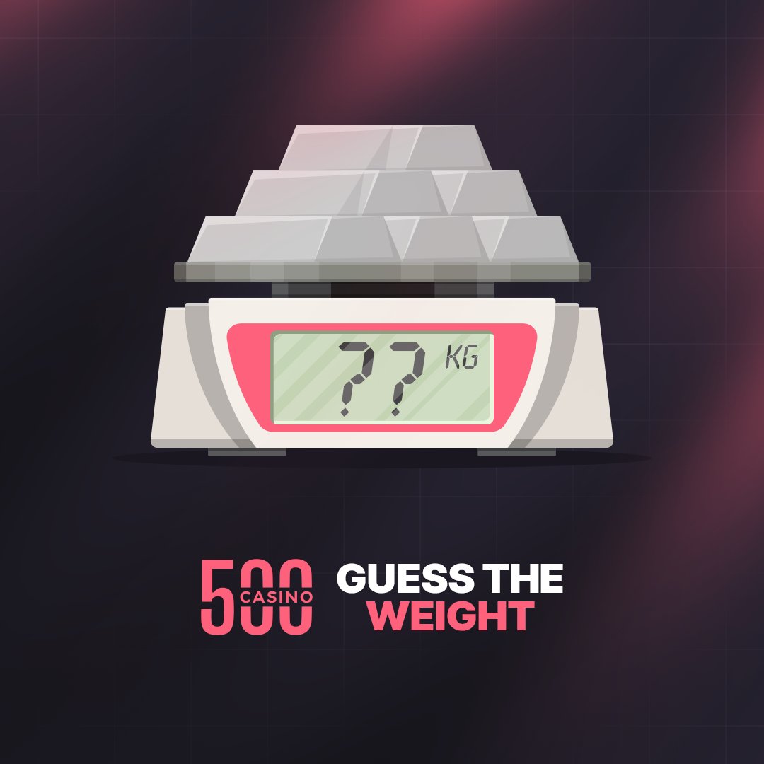 We are giving away $100 to a random person who can guess the total weight of these silver bars 🤩

🔁 + Tag a friend to enter!